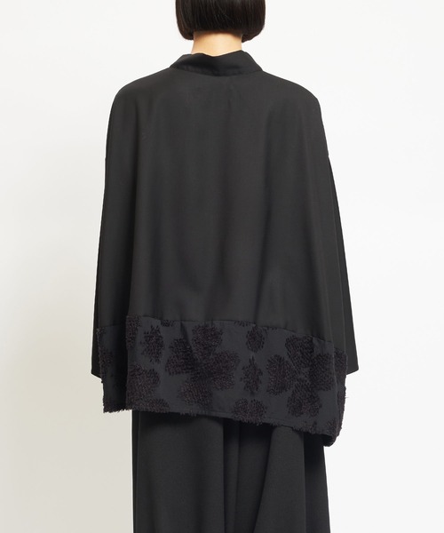 gomme（ゴム）の「4リーフクローバーJQ　バルーンブラウス（シャツ/ブラウス・レディース・ブラック/グレー・MEDIUM）」の20枚目の写真