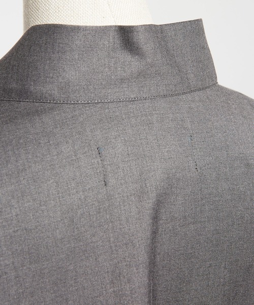 gomme（ゴム）の「4リーフクローバーJQ　バルーンブラウス（シャツ/ブラウス・レディース・ブラック/グレー・MEDIUM）」の4枚目の写真