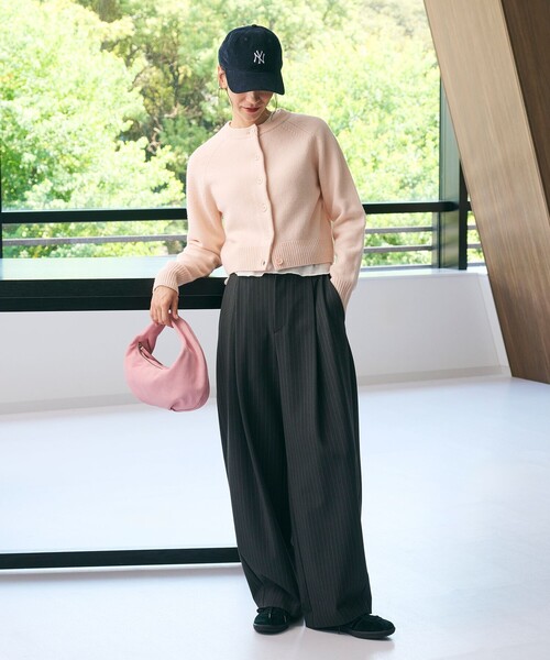 BEAUTY&YOUTH UNITED ARROWS(ビューティーアンドユースユナイテッドアローズ)の「ポリエステルブレンド カーブパンツ(その他パンツ・レディース・ブラック/その他1/ベージュ/ライトグレー/その他2・M/S/XS)」の14枚目の写真