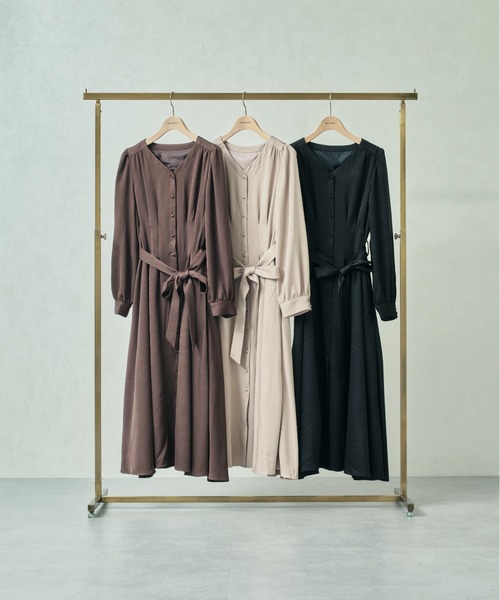 セール】WEB限定 2025秋冬新作 シャツワンピース（ワンピース）｜MISCH