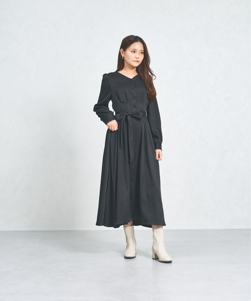 セール】WEB限定 2025秋冬新作 シャツワンピース（ワンピース）｜MISCH