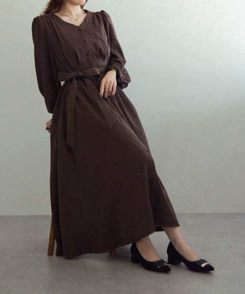 セール】WEB限定 2025秋冬新作 シャツワンピース（ワンピース）｜MISCH
