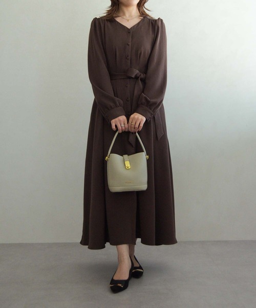 セール】WEB限定 2025秋冬新作 シャツワンピース（ワンピース）｜MISCH