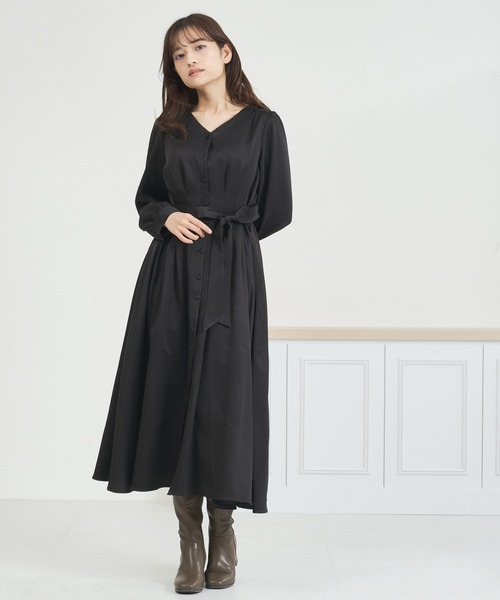 セール】WEB限定 2025秋冬新作 シャツワンピース（ワンピース）｜MISCH