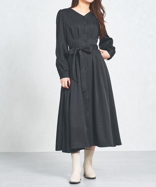 セール】WEB限定 2025秋冬新作 シャツワンピース（ワンピース）｜MISCH