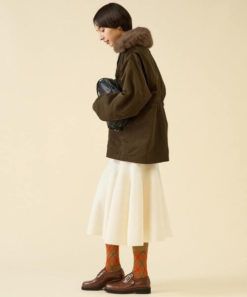 martinique(マルティニーク)の「ハンティングブルゾン(ブルゾン・レディース・ブラック/ダークブラウン・FREE)」の7枚目の写真