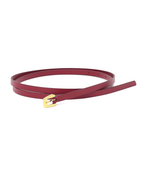 SHIPS（シップス）の「ATELIER AMBOISE:THIN BELT（ベルト・レディース・ワイン・ONE SIZE）」の5枚目の写真
