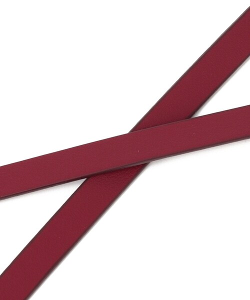 SHIPS（シップス）の「ATELIER AMBOISE:THIN BELT（ベルト・レディース・ワイン・ONE SIZE）」の8枚目の写真