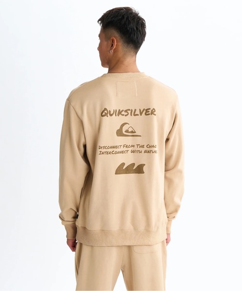 セール】HAND DRAWN SWEAT CRE /クイックシルバーセットアップ対応裏