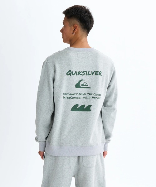 セール】HAND DRAWN SWEAT CRE /クイックシルバーセットアップ対応裏