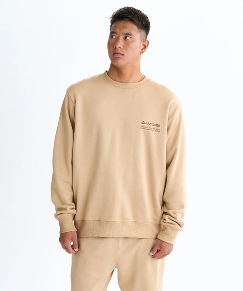 セール】HAND DRAWN SWEAT CRE /クイックシルバーセットアップ対応裏
