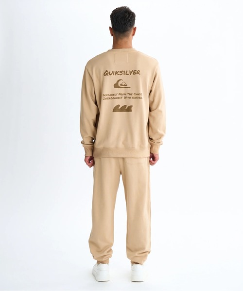 HAND DRAWN SWEAT CRE /クイックシルバーセットアップ対応裏起毛