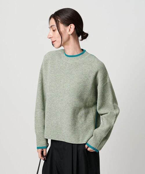 NEIGHBORHOOD ネイバーフッドアンカーマーククルーネックニット