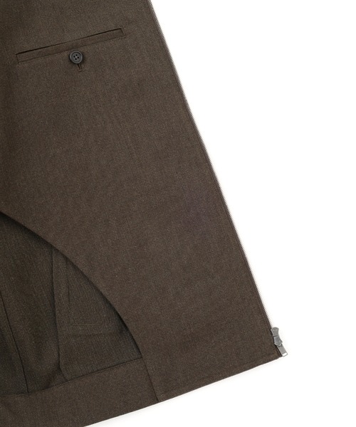MARGARET HOWELL(マーガレットハウエル)の「COMPACT WOOL SERGE(ブルゾン・メンズ・カーキ・SMALL/MEDIUM/LARGE)」の6枚目の写真