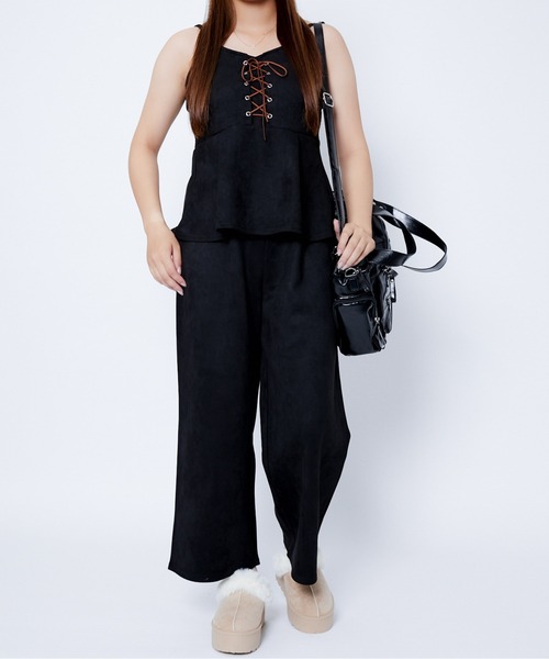 新品タグ付き イエナ キャミオールインワン2023SS ワイドパンツ 38サイズ キャミオールインワン | イエナ(IENA) | マルイウェブチャネル