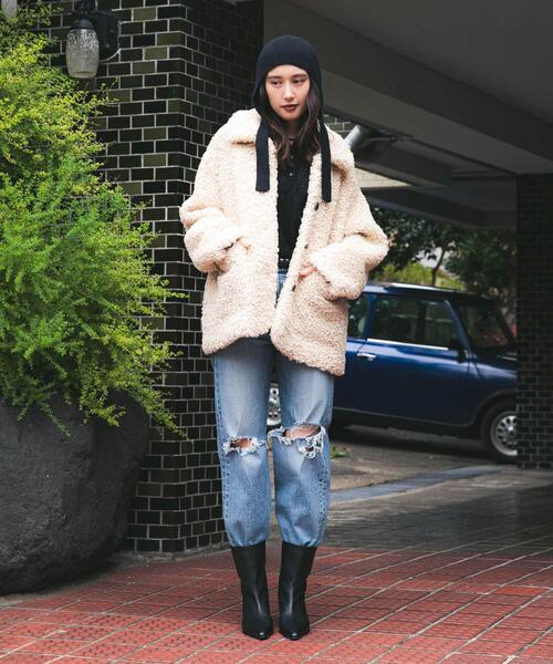Levi's(リーバイス)の「Levi’s Exclusive RIBCAGE STRAIGHT ANKLE(デニムパンツ・レディース・ワンウォッシュ・26/28/27)」の5枚目の写真
