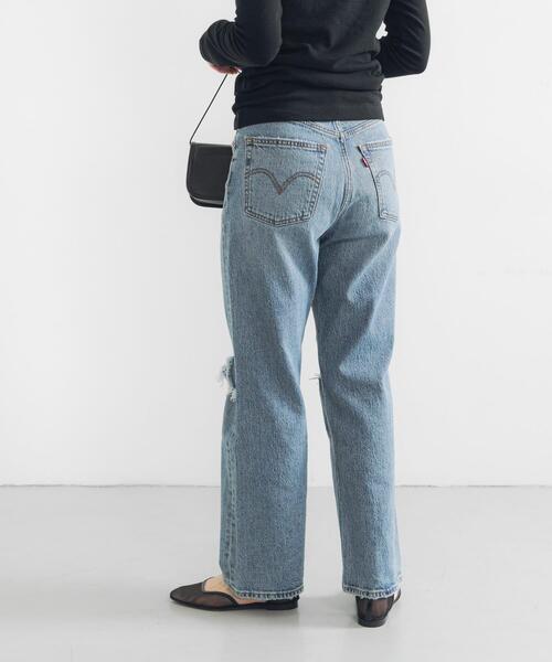 Levi's(リーバイス)の「Levi’s Exclusive RIBCAGE STRAIGHT ANKLE(デニムパンツ・レディース・ワンウォッシュ・26/28/27)」の9枚目の写真