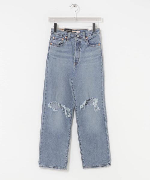 Levi's(リーバイス)の「Levi’s Exclusive RIBCAGE STRAIGHT ANKLE(デニムパンツ・レディース・ワンウォッシュ・26/28/27)」の13枚目の写真
