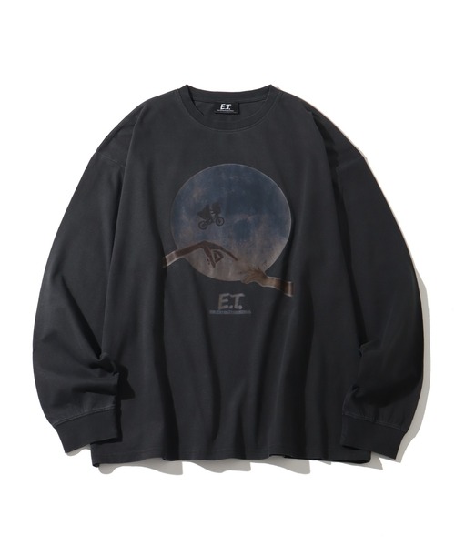 CORPUS TOKYO(コーパス トーキョー)の「ヴィンテージピグメント加工アソートデザイン ロングスリーブTシャツ(ユニバーサル・ワーナー)(Tシャツ/カットソー・メンズ・ブラック系/ブラック系2/ブラック系1・M/L/XL)」の1枚目の写真