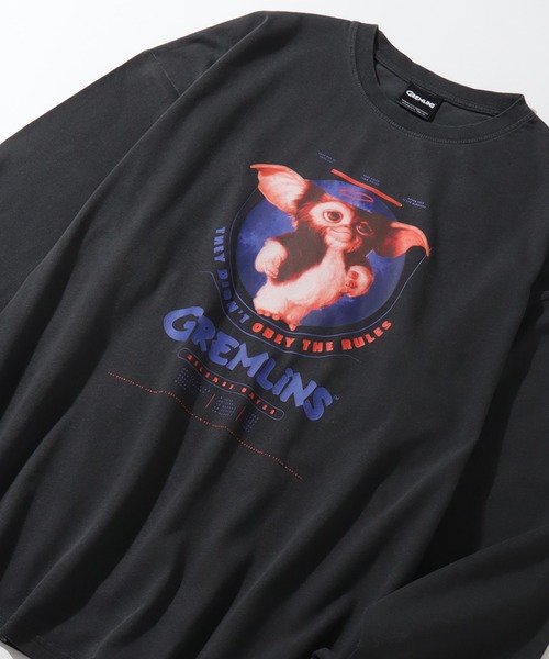 CORPUS TOKYO(コーパス トーキョー)の「ヴィンテージピグメント加工アソートデザイン ロングスリーブTシャツ(ユニバーサル・ワーナー)(Tシャツ/カットソー・メンズ・ブラック系/ブラック系2/ブラック系1・M/L/XL)」の6枚目の写真
