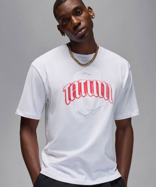 JORDAN BRAND(ジョーダンブランド)の「JORDAN BRAND M J GFX SS CREW JT / ジョーダン ブランド ジョーダン GFX S/S クルー JT / NIKE【SP】(Tシャツ/カットソー・メンズ・ホワイト/ブラック・M/L/XL)」の2枚目の写真