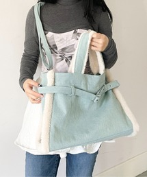 バッグ（ブルー・ネイビー/青色系・ボア）ファッション通販 - ZOZOTOWN