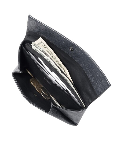 HIROKO HAYASHI（ヒロコハヤシ）の「VELENO CISA（ヴェレーノ チーザ）長財布ミニ（財布・レディース・チャコールグレー・00）」の7枚目の写真