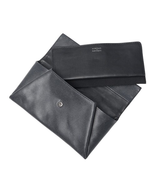 HIROKO HAYASHI（ヒロコハヤシ）の「VELENO CISA（ヴェレーノ チーザ）長財布ミニ（財布・レディース・チャコールグレー・00）」の8枚目の写真