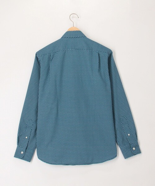 NOLLEY'S LIGHT(ノーリーズライト)の「プリントオックスレギュラー(シャツ/ブラウス・メンズ・ホワイト系その他2/ブルー系その他6/ブルー系その他7・S/M/L/XL)」の18枚目の写真