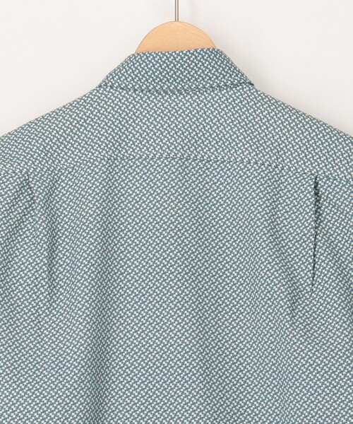 NOLLEY'S LIGHT(ノーリーズライト)の「プリントオックスレギュラー(シャツ/ブラウス・メンズ・ホワイト系その他2/ブルー系その他6/ブルー系その他7・S/M/L/XL)」の21枚目の写真