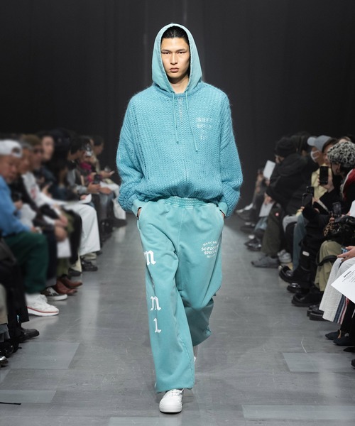 MSML(エムエスエムエル)の「GARMENT DYE ZIP HOODIE(パーカー・メンズ・グリーン/ブラック/ターコイズブルー・S/M/L/XL)」の8枚目の写真