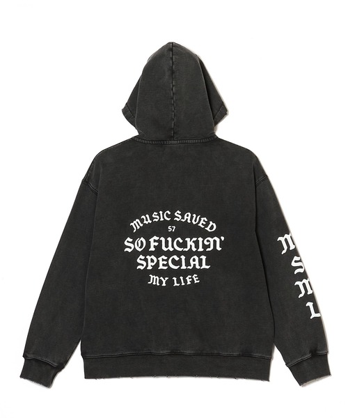 MSML(エムエスエムエル)の「GARMENT DYE ZIP HOODIE(パーカー・メンズ・グリーン/ブラック/ターコイズブルー・S/M/L/XL)」の11枚目の写真