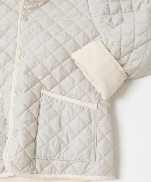 URBAN RESEARCH DOORS（アーバンリサーチドアーズ）の「『洗濯可』『WEB/一部店舗限定サイズ』キルトジャケット(KIDS)（その他アウター・キッズ・ネイビー/グレー系その他・150）」の5枚目の写真