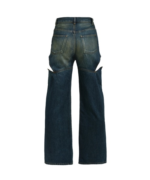 VIVAMUS（ヴィヴァムス）の「CUTOFF DENIM PANTS（デニムパンツ・レディース・ブルー・SMALL/MEDIUM）」の6枚目の写真