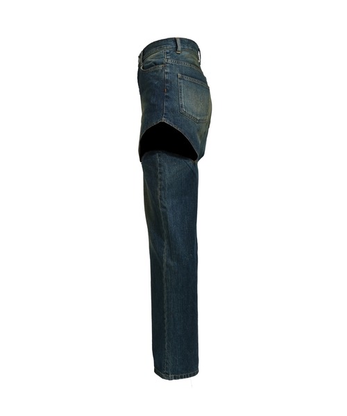 VIVAMUS（ヴィヴァムス）の「CUTOFF DENIM PANTS（デニムパンツ・レディース・ブルー・SMALL/MEDIUM）」の7枚目の写真