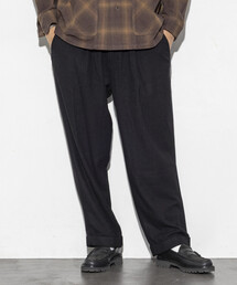 HINSON（ヒンソン）の「HINSON/ヒンソン ウールダブルスラックス/リラックスフィット/【セットアップ対応】（スラックス）」