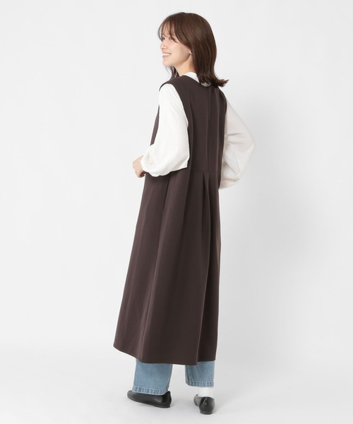 セール】キレイ見えVネックワンピース《オケージョン2025AW