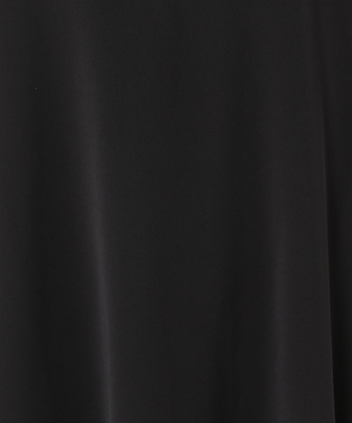 studio CLIP（スタディオクリップ）の「キレイ見えVネックワンピース《オケージョン2025AW》（ワンピース・レディース・ブラック/ブラウン・FREE）」の20枚目の写真