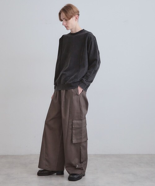 tk.TAKEO KIKUCHI（ティーケータケオキクチ）の「ヘヴィウェイトヴィンテージプルオーバー（スウェット・メンズ・ブラウン系その他/グレー/ブラック・03/02/01）」の14枚目の写真