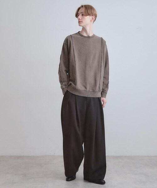 tk.TAKEO KIKUCHI（ティーケータケオキクチ）の「ヘヴィウェイトヴィンテージプルオーバー（スウェット・メンズ・ブラウン系その他/グレー/ブラック・03/02/01）」の21枚目の写真