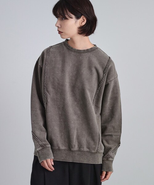 tk.TAKEO KIKUCHI（ティーケータケオキクチ）の「ヘヴィウェイトヴィンテージプルオーバー（スウェット・メンズ・ブラウン系その他/グレー/ブラック・03/02/01）」の22枚目の写真