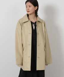LAKOLE | フェイクレザーカーコート / 572693(ステンカラーコート)