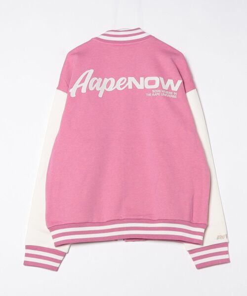 AAPE NOW SWEAT VARSITY JACKET（スウェット）｜AAPE BY A BATHING APE