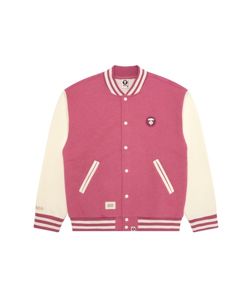 AAPE NOW SWEAT VARSITY JACKET（スウェット）｜AAPE BY A BATHING APE