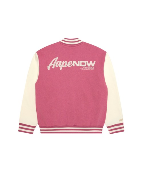 AAPE NOW SWEAT VARSITY JACKET | AAPE.JP