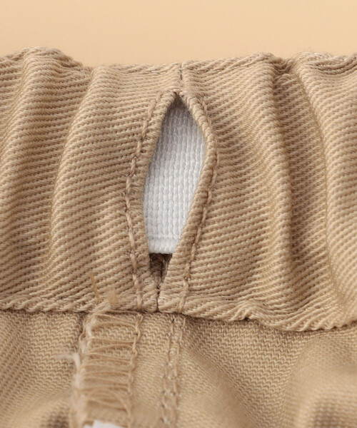 COMME CA ISM(コムサイズム)の「ジョガーカーゴパンツ(ベビーサイズ)(カーゴパンツ・キッズ・ブラック/ベージュ・80-90cm)」の9枚目の写真