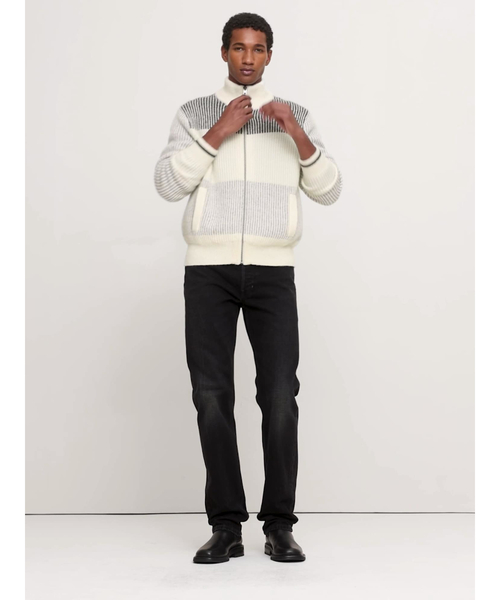 Banana Republic（バナナリパブリック）の「アルパカ ウール ブレンド ニットジャケット（カーディガン/ボレロ・メンズ・グレー系その他・XL/L/M/S）」の5枚目の写真