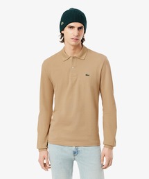 LACOSTE｜ラコステのポロシャツ（ベージュ系・ワンポイント）通販