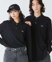 LACOSTE｜ラコステ（メンズ）のポロシャツ（ブラック/黒色系