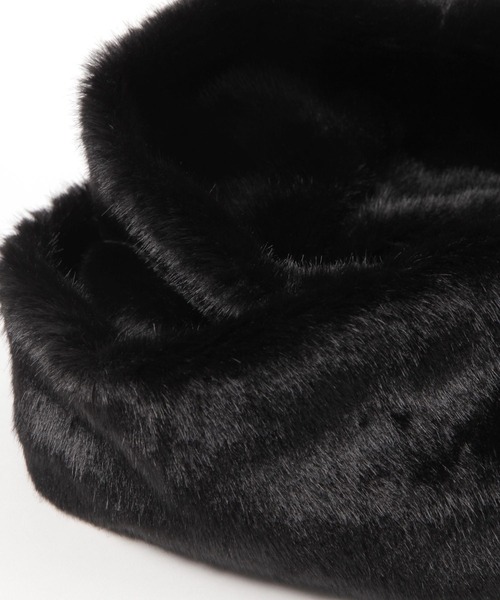 FOUND GOOD（ファウンドグッド）の「とろふわスヌード（マフラー・レディース・ベージュ/ブラック/グレー系5・FREE）」の11枚目の写真